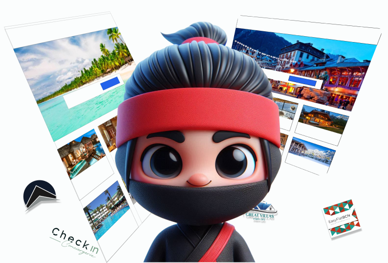 Booking Engine, Website Builder, Multi-site…