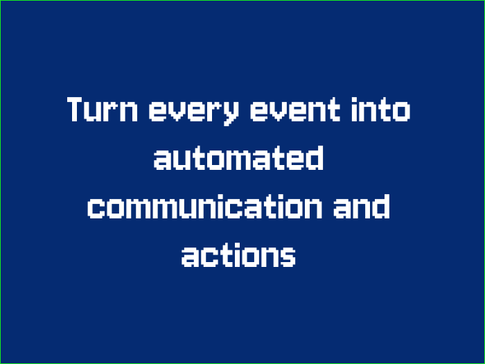 You decide everything. The “all-in-one tool” is Triggers